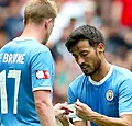 David Silva kijkt met open mond naar 'fantastische' De Bruyne