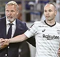 Andrés Iniesta verrast KRC Genk-coach Thorsten Fink plots