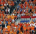 'Oranjeplein' in Charkov kleurt oranje voor laatste groepsduel