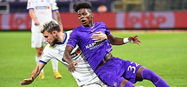 Burgess op de bank, Anderlecht zonder Verschaeren