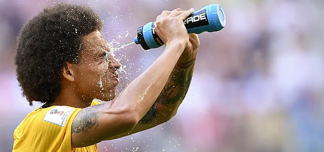 Koude douche voor Witsel: 