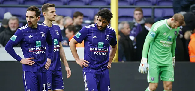 Anderlecht-speler glijdt af: 