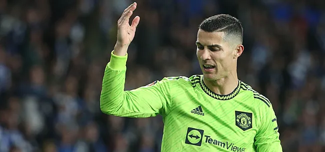 Ronaldo schopt wild om zich heen: 