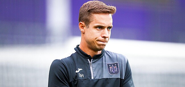 Hubert incasseert al meteen mokerslag bij Anderlecht