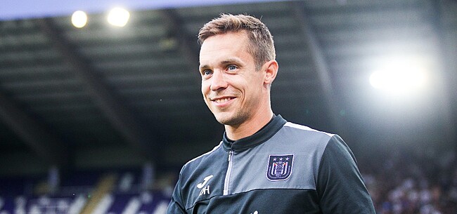 David Hubert verrast met nieuw viertal bij Anderlecht