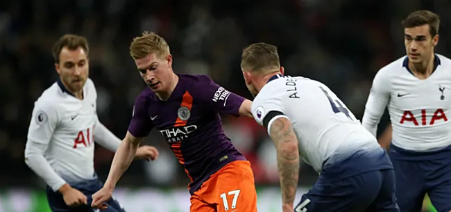 Tottenham-ster zet De Bruyne stevig op zijn plaats