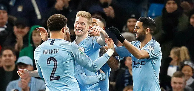 Scorende KDB helpt City aan megazege in halve finale League Cup