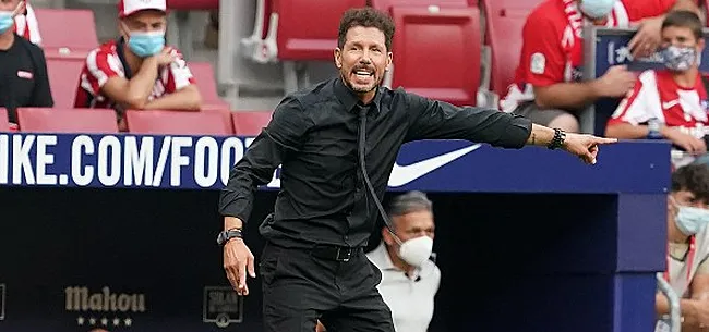 Simeone woedend: 