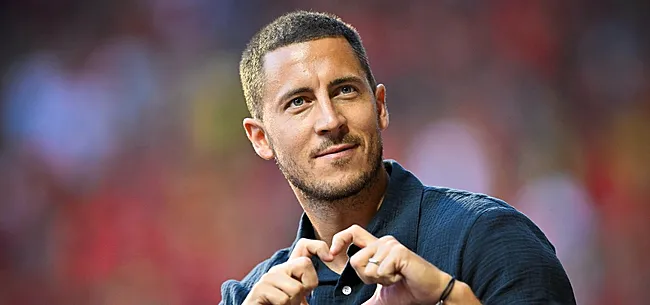 Hazard bindt een laatste keer de voetbalschoenen aan