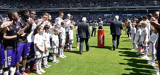 Anderlecht-fans tonen duidelijke boodschap over erehaag