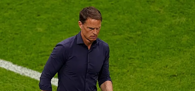 De Boer reageert op mogelijk ontslag na pijnlijke uitschakeling Oranje