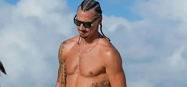 Ibrahimovic laat Instagram zweten met hilarische foto