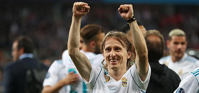 UEFA Speler van het Jaar: Modric troeft Ronaldo en Salah af