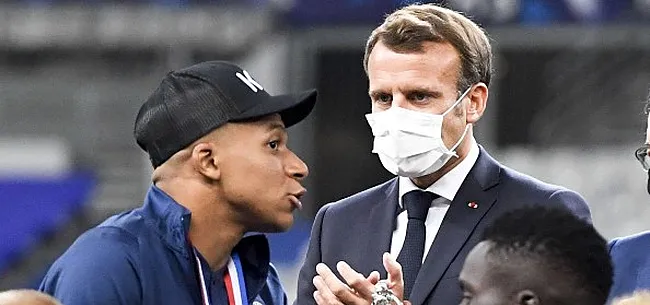 Macron doet straffe Mbappé-onthulling