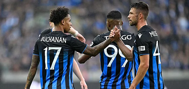 Eén tegenvaller bij dominant Club Brugge: 