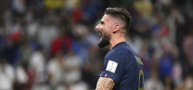 Giroud schrijft geschiedenis tegen Australië