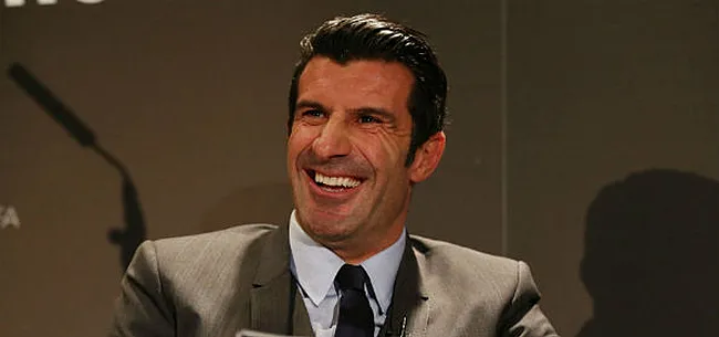 Luis Figo wild van Rode Duivel: 