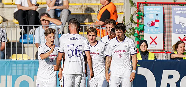 Anderlecht verwelkomt verrassend gezicht op training