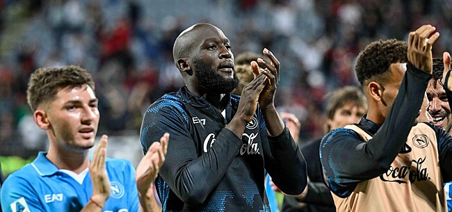 Napoli-coach Conte is snoeihard voor Lukaku na topper