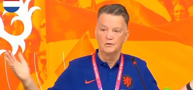 Meteen prijs bij Oranje: Van Gaal maakt oorlog met journalist