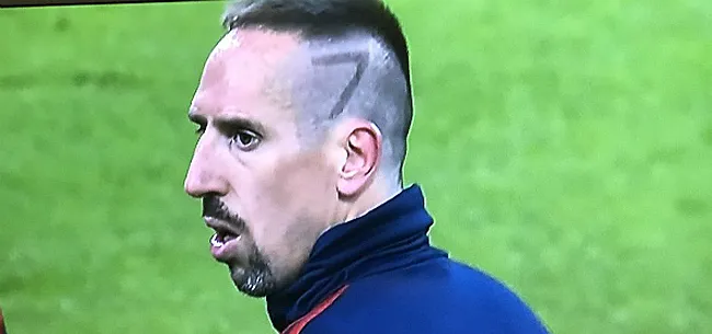 Ribery uitgelachen met nieuw kapsel: 