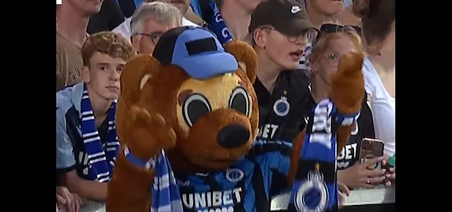 Club Brugge-mascotte maakt tijdrekkend Union belachelijk