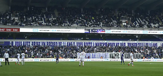 Anderlecht-aanhang heeft scherpe boodschap voor Coucke