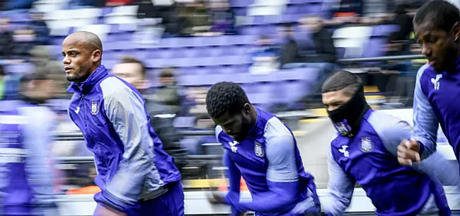 Speciale regeling bij Anderlecht: 