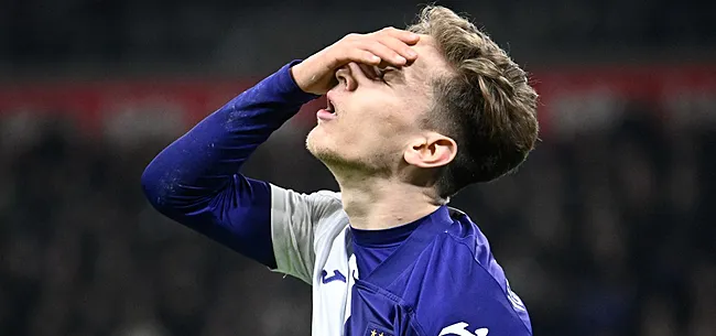 Tegenvallend einde Anderlecht: 