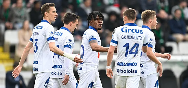 Straffe prestatie AA Gent: 