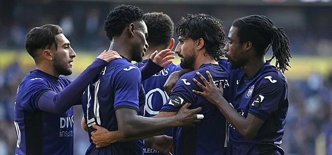 Goud voor Anderlecht: 