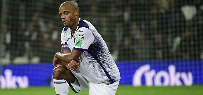 'Anderlecht krijgt slecht nieuws over Kompany'