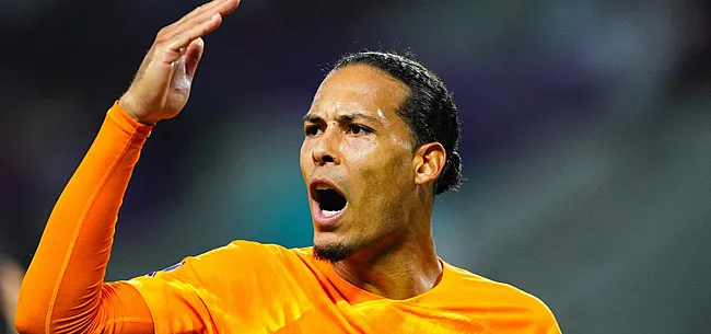 Van Dijk blust Oranje-brandje: 