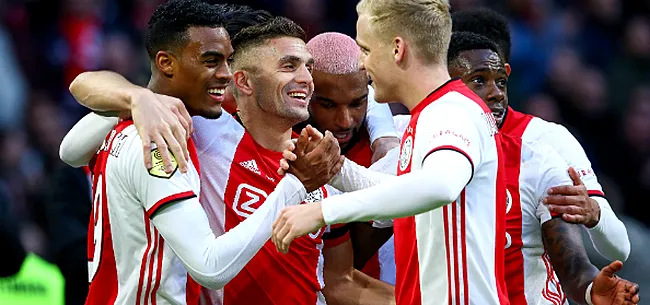 Ajax schrijft geschiedenis met ongeziene 0-13 zege