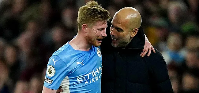 Guardiola geeft radeloze update over blessure De Bruyne