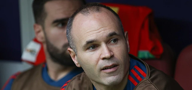 Andrés Iniesta (40) hangt de schoenen aan de haak