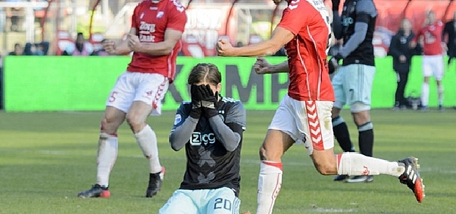 Ajax boekt op het nippertje een zege op FC Utrecht