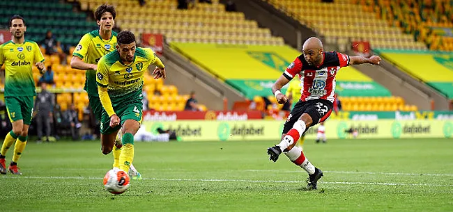 Norwich City stap dichter bij degradatie na nederlaag tegen Southampton