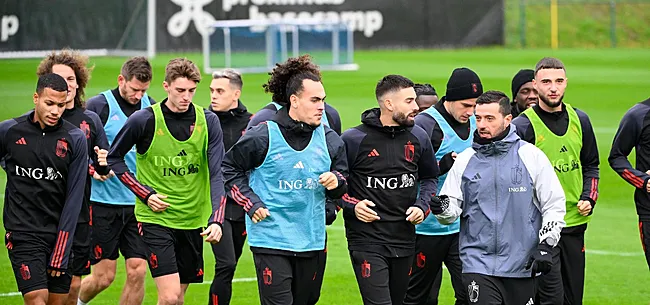 Club Brugge-jonkie traint mee bij Rode Duivels