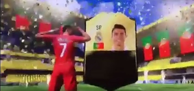 Zalig! Wat een reactie op FUT-kaart Ronaldo