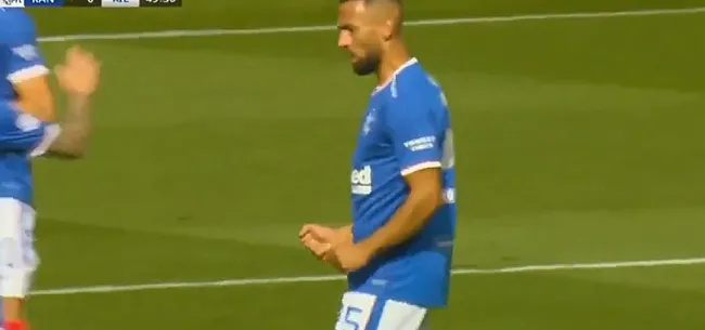 Roofe trefzeker voor Glasgow Rangers 🎥