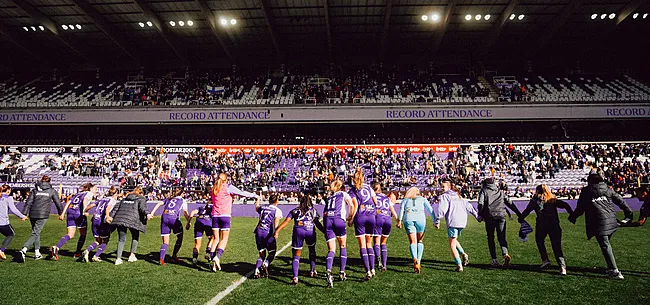 Dames van Anderlecht vieren zevende titel op rij