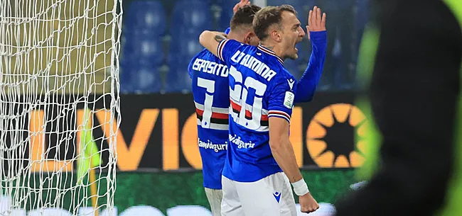 Sampdoria legt Belgische aanvaller officieel onder contract