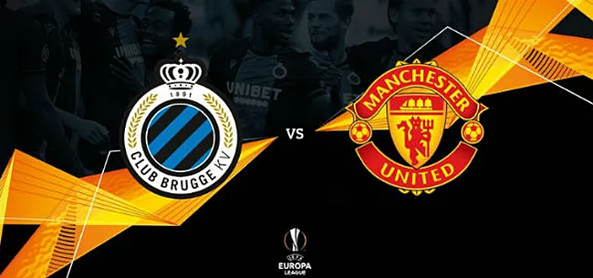 Club Brugge gaat de mist in met logo van Manchester United