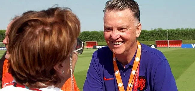 Van Gaal betrapt: 