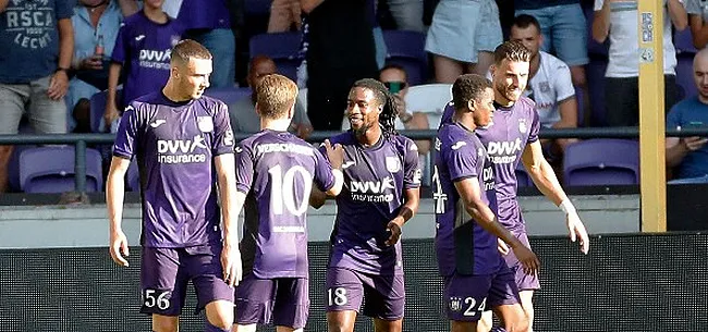 'Verrassende terugkeer bij Anderlecht'