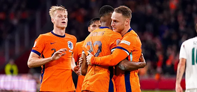 Oranje na ruime zege ook naar kwartfinales Nations League