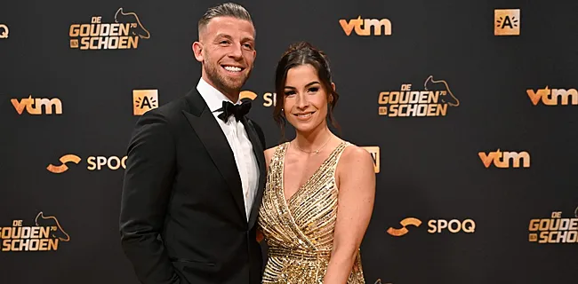 Gouden Loper: Alderweireld straalt, opvallende outfit Vandevoordt