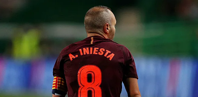 Iniesta richt zich top Barça-top: 