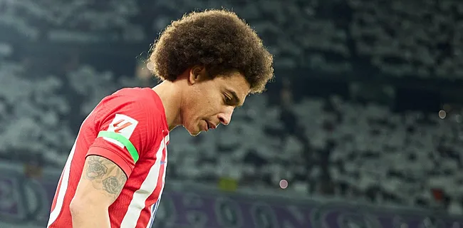 Einde verhaal voor Axel Witsel bij Atletico Madrid?